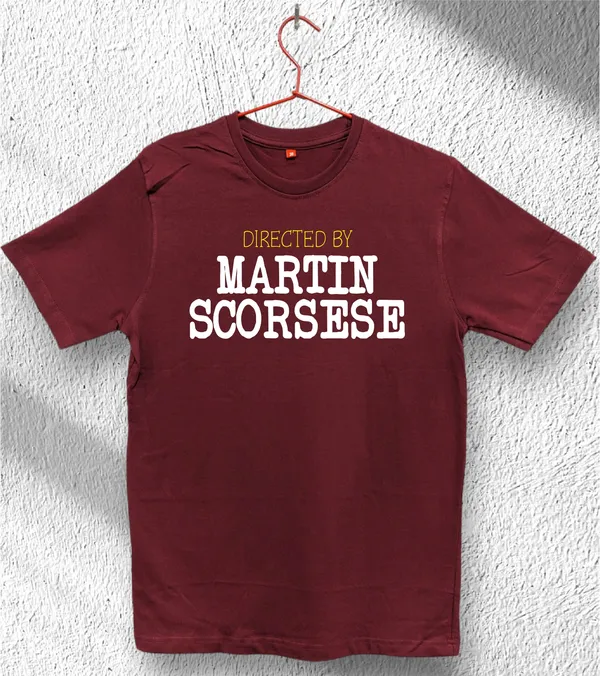 Unisex_Cotton_Maroon_Martin_Scorsese_T_Shirt