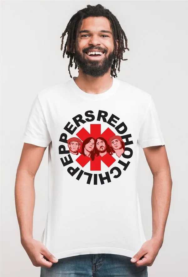 Unisex_Cotton_White_Red_Hot_Printed_T_Shirt