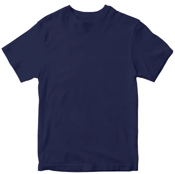 Unisex_Cotton_Navy_Solid_T-Shirt