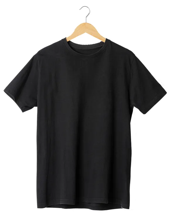 Unisex_Cotton_Black_Solid_T-Shirt