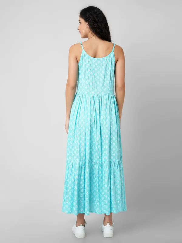 Women_Fit_And_Flare_Light_Blue_Dress