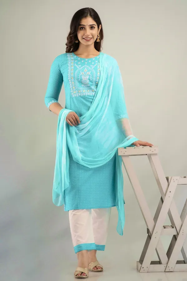 Women_Rayon_Embbroidered_Kurta_And_Palazzo_With_Dupatta_Set