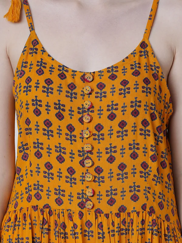 Women_Fit_And_Flare_Yellow_Dress