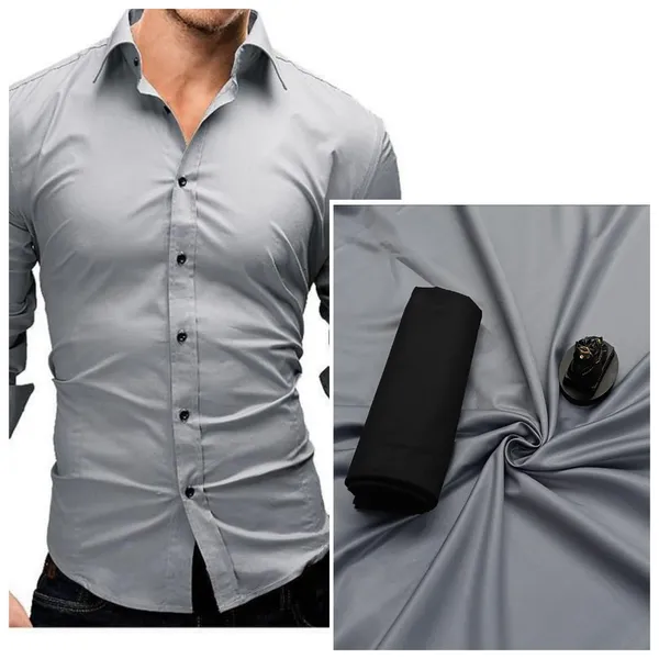 Dark_Grey_And_Black_Heavy_Fabric_Shirt_&_Pant_Fabric