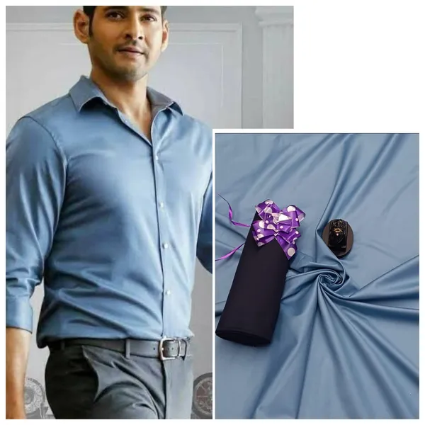 Green_And_Black_Plain_Heavy_Fabric_Shirt_&_Pant_Fabric