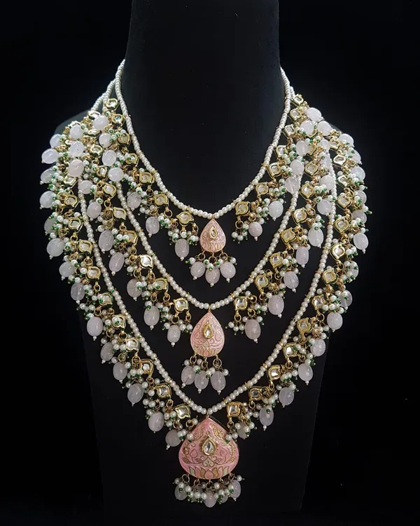 Layered_Pink_Long_Necklace