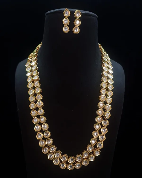 Kucndan_Long_Necklace_Set_and_Earrings
