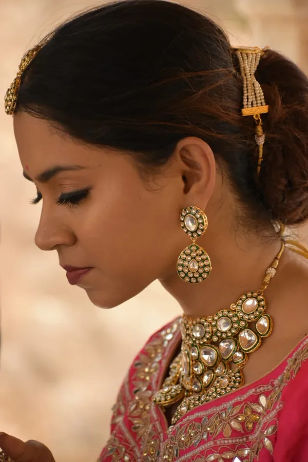 Bridal_Choker_Necklace_Earring_Set_wiith_Maang_Tikka_Only