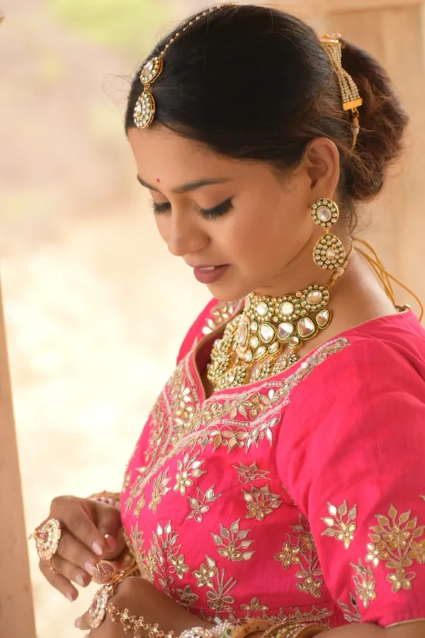 Bridal_Choker_Necklace_Earring_Set_wiith_Maang_Tikka_Only