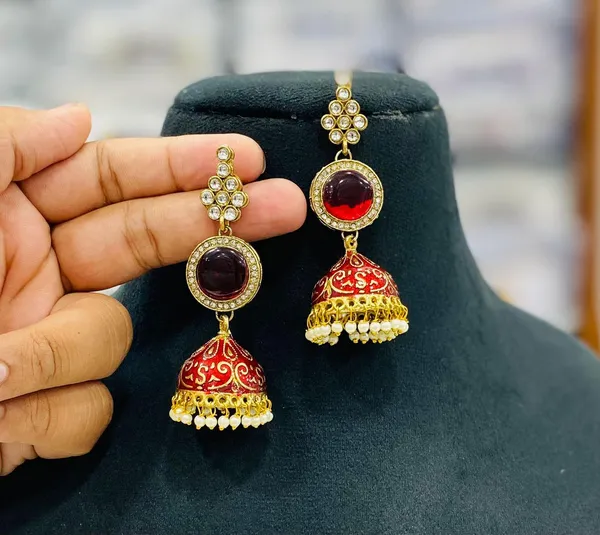Fancy jhumka with price on sale