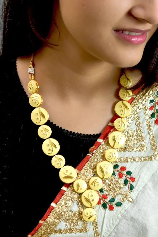 Brass_mala_Necklace_wearable_all_kind_of_outfits