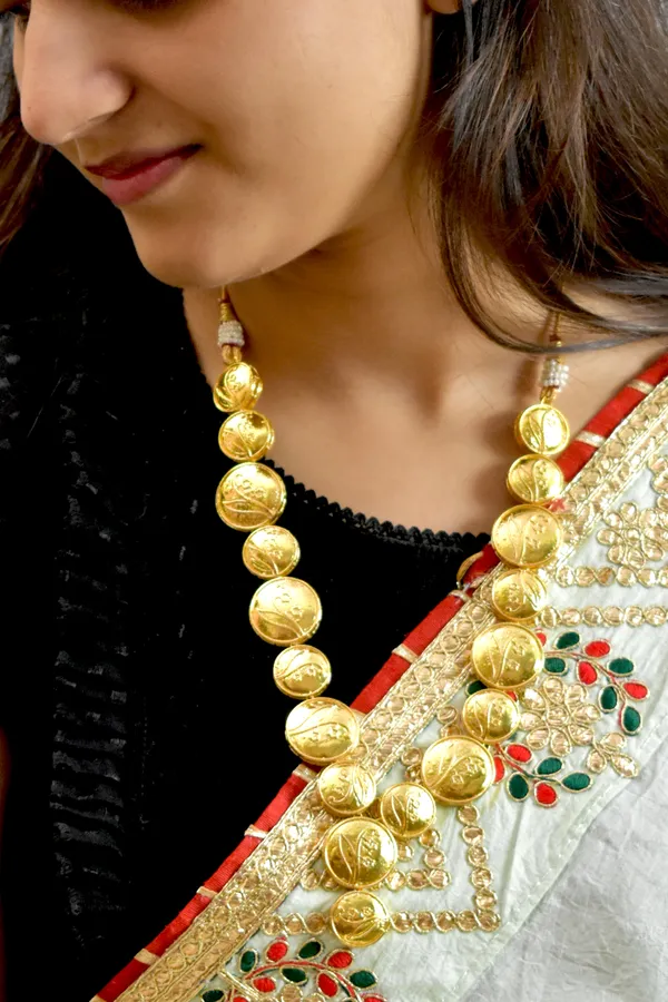 Brass_mala_Necklace_wearable_all_kind_of_outfits