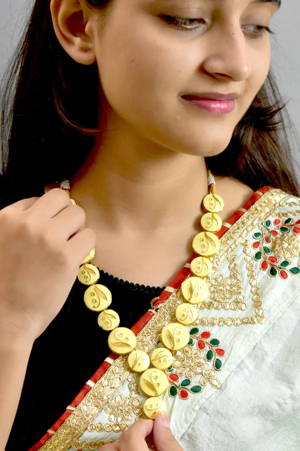 Brass_mala_Necklace_wearable_all_kind_of_outfits