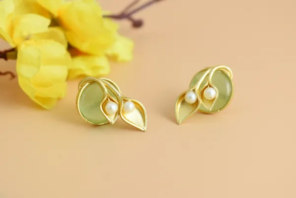 Sea_Green_Mint_Stud_Earring