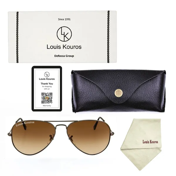 Louis_Kouros_Brown_Gradient_Armstoner_Mirrored(Glass),_UV_Protection,_Toughened_Glass_Lens,_UV_Protection,_Night_Vision,_Aviator_Sunglasses_(62)__(For_Men_&_Women,_Brown_Gradient)