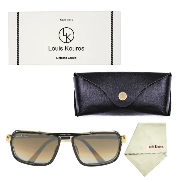 Louis_Kouros_Brown_Gradient_Cayenne_Mirrored(Glass),_Night_Vision,_Toughened_Glass_Lens,_UV_Protection_Rectangular,_Wayfarer,_Retro_Square_Sunglasses_(56)__(For_Men_&_Women,_Brown_Gradient)