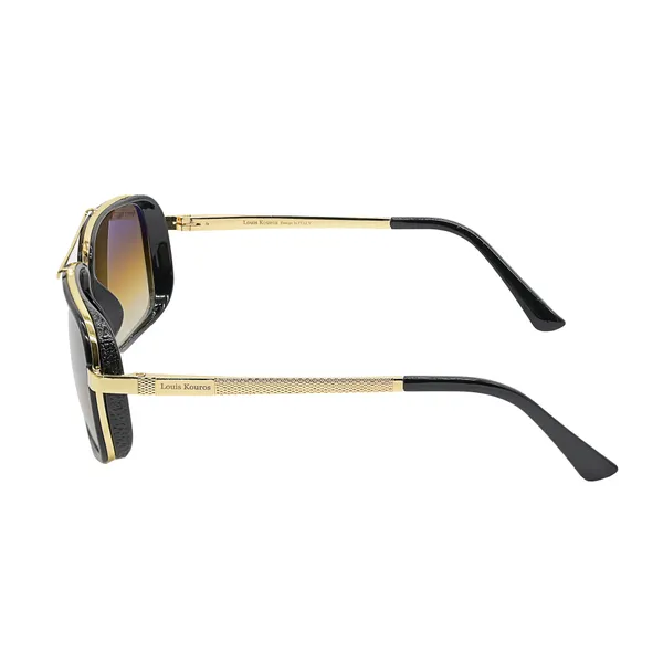 Louis_Kouros_Brown_Gradient_Cayenne_Mirrored(Glass),_Night_Vision,_Toughened_Glass_Lens,_UV_Protection_Rectangular,_Wayfarer,_Retro_Square_Sunglasses_(56)__(For_Men_&_Women,_Brown_Gradient)