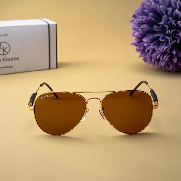 Louis_Kouros_Brown_Airomade_Mirrored(Glass),_UV_Protection,_Toughened_Glass_Lens,_UV_Protection,_Night_Vision,_Aviator_Sunglasses_(62)__(For_Men_&_Women,_Brown)