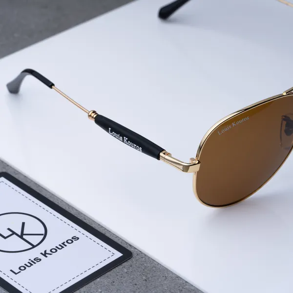 Louis_Kouros_Brown_Airomade_Mirrored(Glass),_UV_Protection,_Toughened_Glass_Lens,_UV_Protection,_Night_Vision,_Aviator_Sunglasses_(62)__(For_Men_&_Women,_Brown)