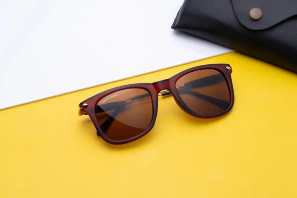 LOUIS_KOUROS__Brown_Buloster_Mirrored,_UV_Protection,_Night_Vision,_Toughened_Glass_Lens,_UV_Protection,_Riding_Glasses,_Retro_Square,_Wayfarer_Sunglasses_(52)__(For_Men_&_Women,_Brown)