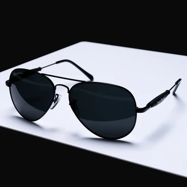Louis_Kouros_Black_Airomade_Mirrored(Glass),_UV_Protection,_Toughened_Glass_Lens,_UV_Protection,_Night_Vision,_Aviator_Sunglasses_(62)__(For_Men_&_Women,_Black)