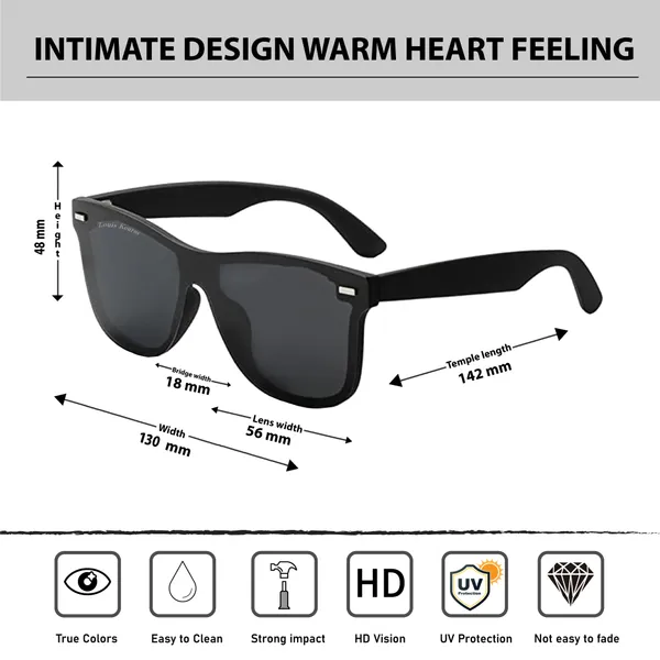 LOUIS_KOUROS__Black_Spugb_Square_,_Night_Vision,_Polarized_Lens,_UV_Protection_Rectangular,_Wayfarer,_Retro_Square_Sunglasses_(56)__(For_Men_&_Women,_Black)