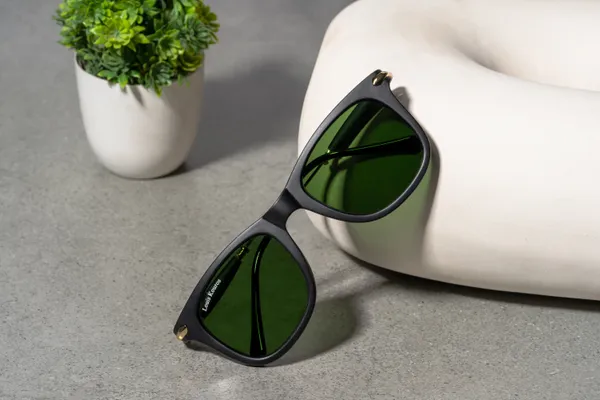 LOUIS_KOUROS__Green_Buloster_Mirrored,_UV_Protection,_Night_Vision,_Toughened_Glass_Lens,_UV_Protection,_Riding_Glasses,_Retro_Square,_Wayfarer_Sunglasses_(52)__(For_Men_&_Women,_Green)