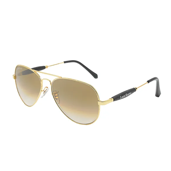 Louis_Kouros_Brown_Gradient_Airomade_Mirrored(Glass),_UV_Protection,_Toughened_Glass_Lens,_UV_Protection,_Night_Vision,_Aviator_Sunglasses_(62)__(For_Men_&_Women,_Brown_Gradient)