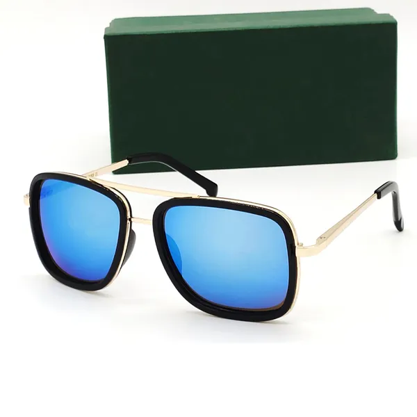 Aqua_Blue_HUMBLEE_Square_Sunglasses
