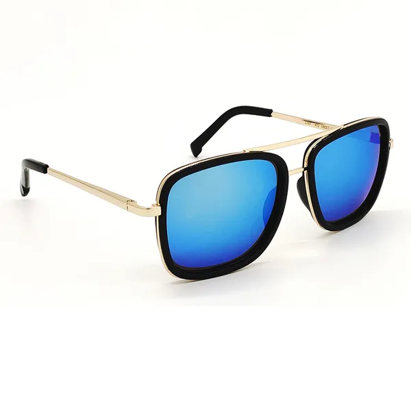 Aqua_Blue_HUMBLEE_Square_Sunglasses