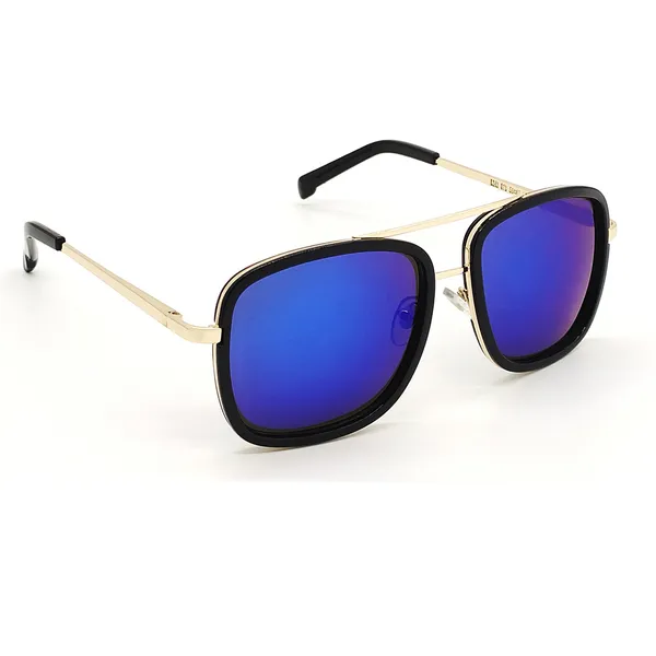 Blue_HUMBLEE_Square_Sunglasses