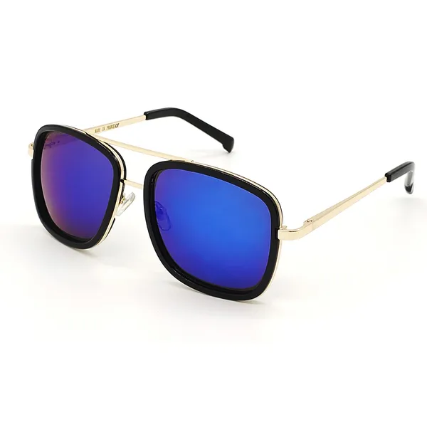 Blue_HUMBLEE_Square_Sunglasses