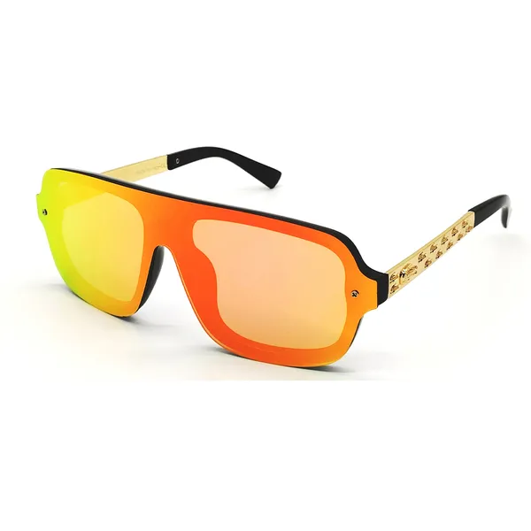 Orange_HONEST_Square_Sunglasses
