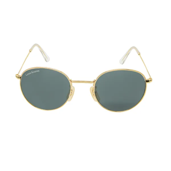 LOUIS_KOUROS_Black_Mezage_Mirrored(Glass),_UV_Protection,_Toughened_Glass_Lens,_UV_Protection,_Night_Vision,_Round_Sunglasses_(50)__(For_Men_&_Women,_Black)