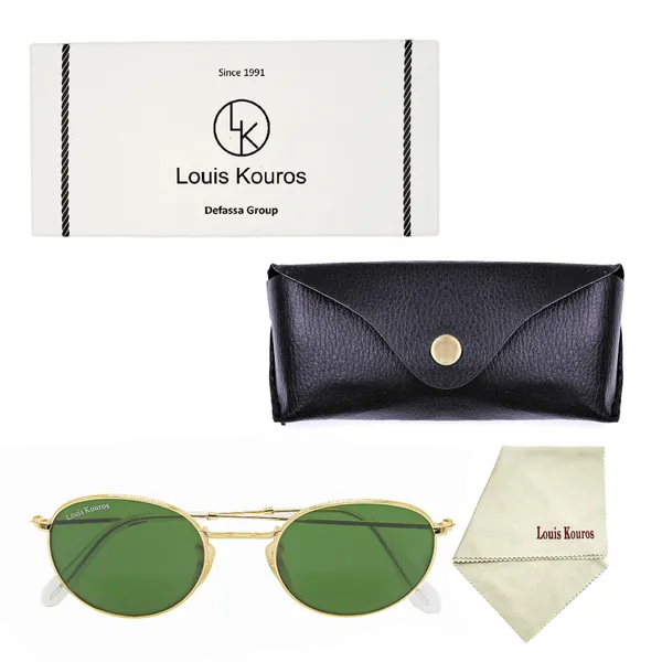 LOUIS_KOUROS_Green_Mezage_Mirrored(Glass),_UV_Protection,_Toughened_Glass_Lens,_UV_Protection,_Night_Vision,_Round_Sunglasses_(50)__(For_Men_&_Women,_Green)