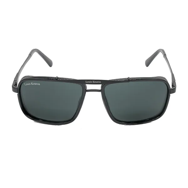 Louis_Kouros_Black_Cayenne_Mirrored(Glass),_Night_Vision,_Toughened_Glass_Lens,_UV_Protection_Rectangular,_Wayfarer,_Retro_Square_Sunglasses_(56)__(For_Men_&_Women,_Black)