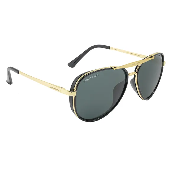 Louis_Kouros_Black_Cherokee_Mirrored(Glass),_UV_Protection,_Toughened_Glass_Lens,_UV_Protection,_Night_Vision,_Oval,_Aviator_Sunglasses_(60)__(For_Men_&_Women,_Black)