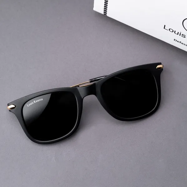 LOUIS_KOUROS__Black_Buloster_Mirrored,_UV_Protection,_Night_Vision,_Toughened_Glass_Lens,_UV_Protection,_Riding_Glasses,_Retro_Square,_Wayfarer_Sunglasses_(52)__(For_Men_&_Women,_Black)