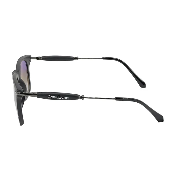 LOUIS_KOUROS__Blue_Gradient_Buloster_Mirrored,_UV_Protection,_Night_Vision,_Toughened_Glass_Lens,_UV_Protection,_Riding_Glasses,_Retro_Square,_Wayfarer_Sunglasses_(52)__(For_Men_&_Women,_Blue_Gradient)