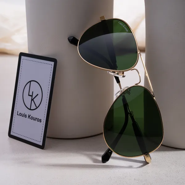 Louis_Kouros_Green_Airomade_Mirrored(Glass),_UV_Protection,_Toughened_Glass_Lens,_UV_Protection,_Night_Vision,_Aviator_Sunglasses_(62)__(For_Men_&_Women,_Green)