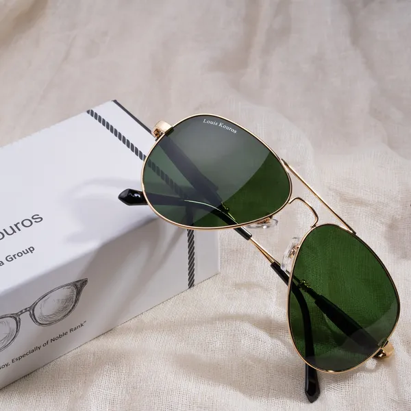 Louis_Kouros_Green_Airomade_Mirrored(Glass),_UV_Protection,_Toughened_Glass_Lens,_UV_Protection,_Night_Vision,_Aviator_Sunglasses_(62)__(For_Men_&_Women,_Green)