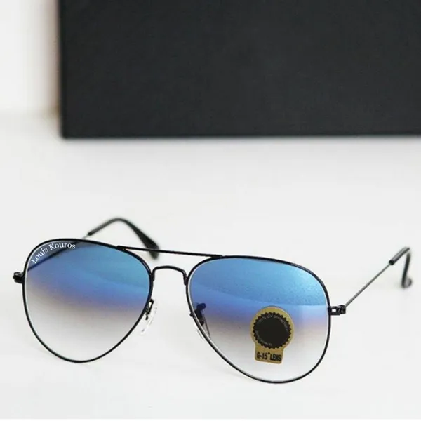 LOUIS_KOUROS__Blue_Gradient_Armstoner_Mirrored(Glass),_UV_Protection,_Toughened_Glass_Lens,_UV_Protection,_Night_Vision,_Aviator_Sunglasses_(62)__(For_Men_&_Women,_Blue_Gradient)
