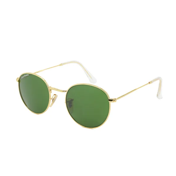 LOUIS_KOUROS_Green_Mezage_Mirrored(Glass),_UV_Protection,_Toughened_Glass_Lens,_UV_Protection,_Night_Vision,_Round_Sunglasses_(50)__(For_Men_&_Women,_Green)