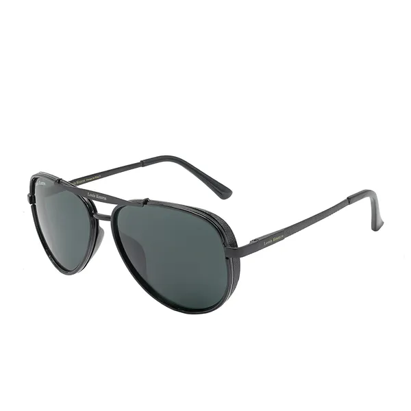 Louis_Kouros_Black_Cherokee_Mirrored(Glass),_UV_Protection,_Toughened_Glass_Lens,_UV_Protection,_Night_Vision,_Oval,_Aviator_Sunglasses_(60)__(For_Men_&_Women,_Black)