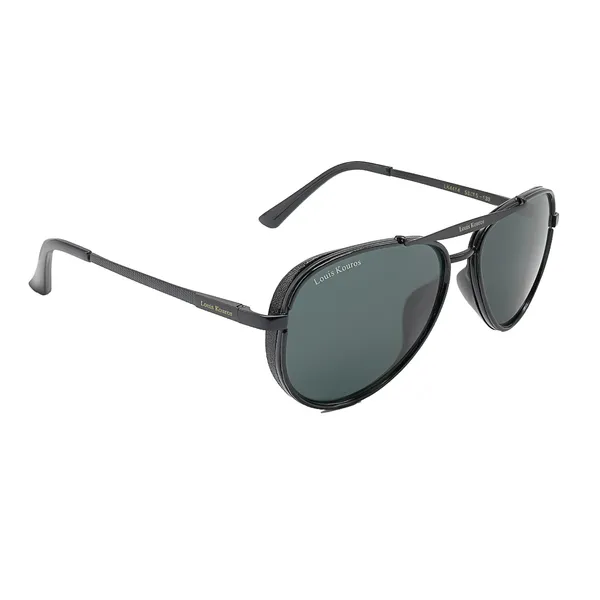 Louis_Kouros_Black_Cherokee_Mirrored(Glass),_UV_Protection,_Toughened_Glass_Lens,_UV_Protection,_Night_Vision,_Oval,_Aviator_Sunglasses_(60)__(For_Men_&_Women,_Black)