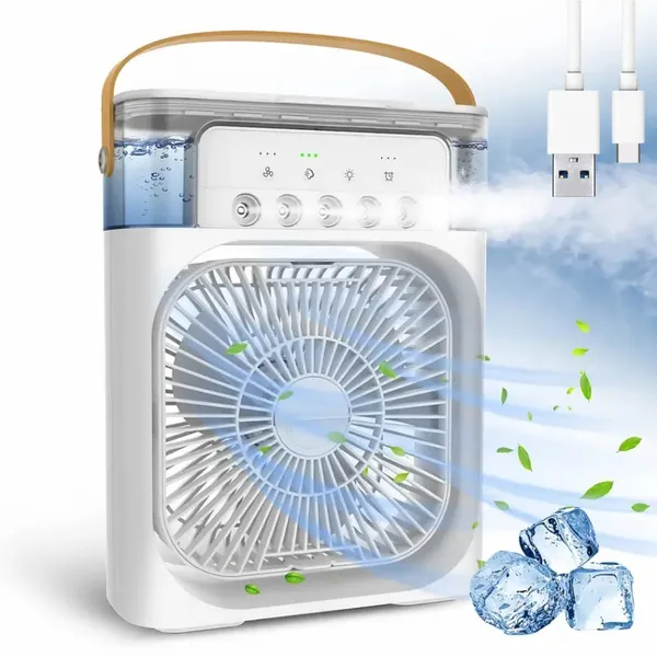 Bluebirdindia Portable Air Conditioner Fan, Mini Evaporative Air