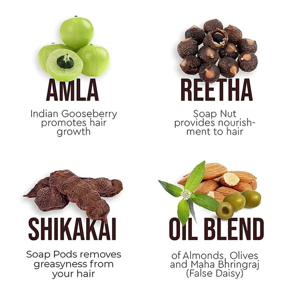 Bringraj,Onion,Reetha,Shikakai,Amla,Shampoo_And_Red_Onion_Seed_Oil_Extract,_Black_Seed_Oil_&_Pro-Vitamin_B5_-_No_Parabens,_Sulphates,_Silicones,_Color
