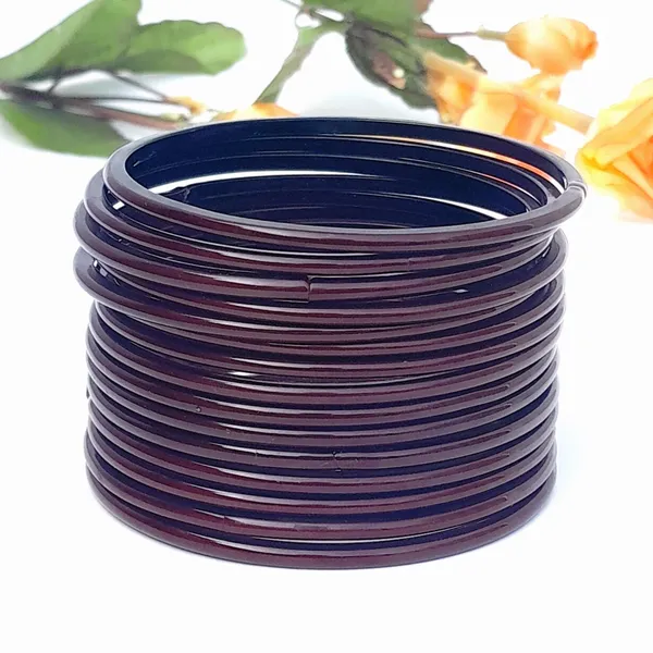 Laal_Amrood_Combo_Pack_Beautiful_Plain_Stylish_Glass_Bangles_For_Women_&_Girls_Blue_Black_Brown_Chudi_Set_(Pack_of_36)