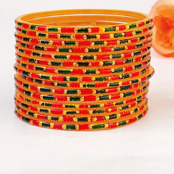 Pack_of_24_Glass_Bangles_For_Women_Multi_Color_Chudi_Set