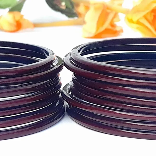 Pack_of_24_Glass_Bangle_for_Women_&_Girls_Chudi_Set_Traditional_Brown_With_Glossy_Finished